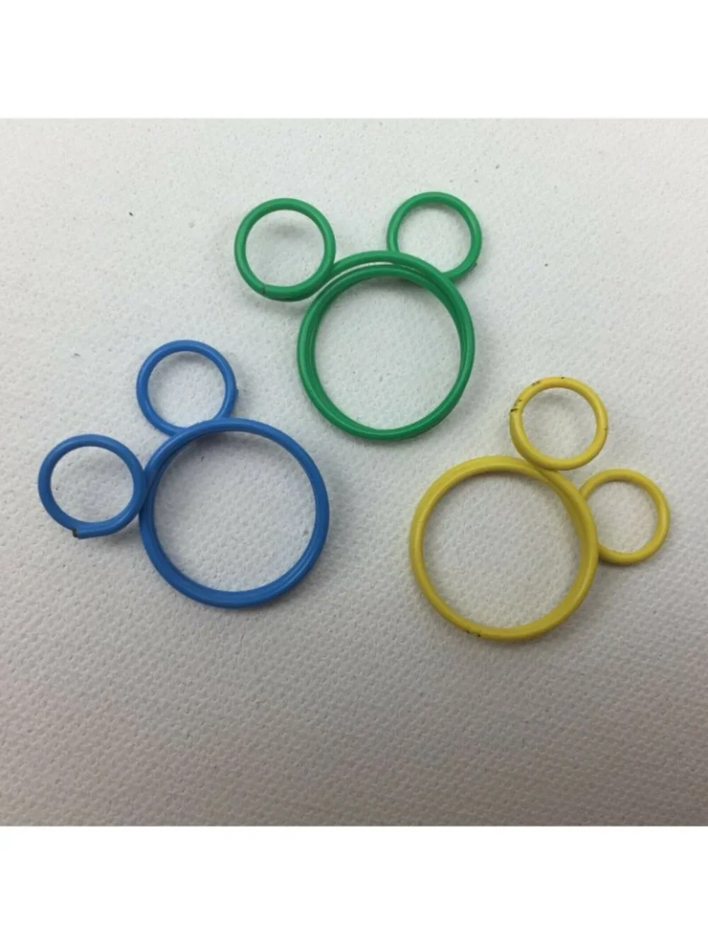 Disney Mickey Minnie Donald Goofy Office Desk Notepad Pencil Eraser Paper Clips